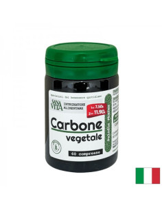 Детоксикация на храносмилателната система Активен въглен 334 mg х 60 таблетки