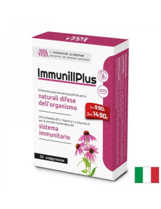 ИмунПлюс С ехинацея, витамин С, В12, D3 и цинк 30 таблетки