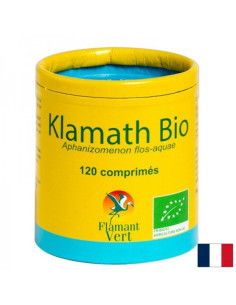 Водорасли АФА от езерото Кламат За енергия, фокус и силен имунитет 500 mg, 120 таблетки