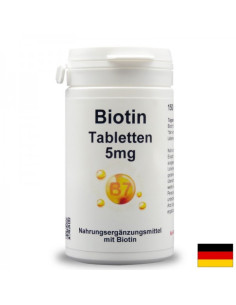 Коса, кожа и нокти Биотин 5 mg x 150 таблетки