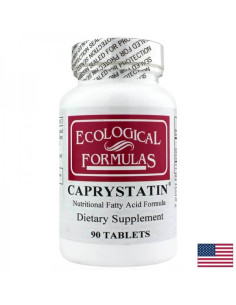 Стомашни инфекции, язва, киселини - Капристатин формула с магнезий и каприлова киселина, 90 таблетки