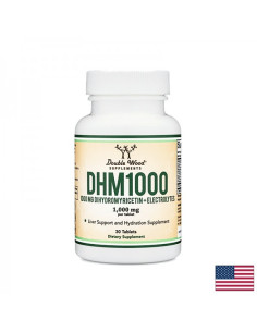 За черния дроб – подкрепа при алкохолно натоварване Дихидромирицетин + eлектролити 1000 mg, 30 таблетки