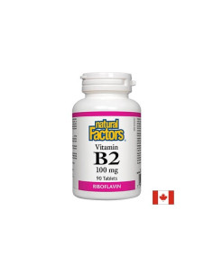 Витамин В2 (рибофлавин) Vitamin B2 100 mg 90 таблетки