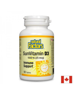 Витамин D3 1000 IU х 90 таблетки