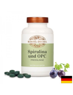 Спирулина и олигомерни проантоцианидини Антиоксидант, имуноукрепващо и енергизиращо средство 360 таблетки (за прием от 2 месе