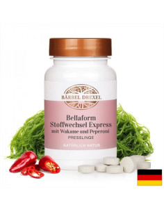 За бърз метаболизъм Формула с уакаме и лют червен пипер - Bellaform 120 таблетки