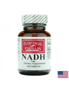 Никотинамид Аденин Динкулеотид - NADH Клетъчно здраве, антиейджинг 120 таблетки