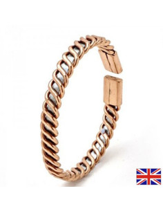 Гривна с мед и цинк Подобрява кръвообращението, повишава имунитета размер М, 19 см