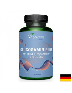Кости и стави Глюкозамин + МСМ, натриев хиалуронат и босвелия 120 капсули