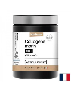 Коса и кожа Хидролизиран морски колаген + витамин С 252 g прах