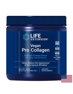 Коса и кожа Веган Про Колаген (Vegan Pro Collagen) 189 g прах, с аромат на портокал