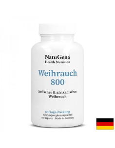 Кости и стави Екстракт от Индийска и Африканска босвелия + Лецитин 120 капсули