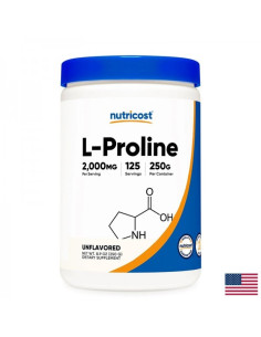 Кости и стави L-Пролин 2000 mg х 250 g, прах