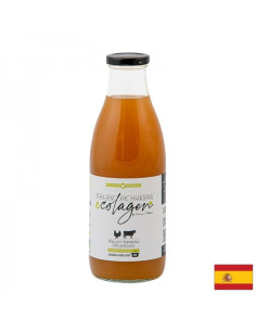 Костен бульон - пилешки и телешки, БИО С подправки, зеленчуци, ябълков оцет и хималайска сол 1 литър