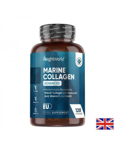 Грижа за ставите и кожата Хидролизиран морски колаген Naticol, с витамин С, хиалуронова киселина, цинк и коензим Q10 120 капс