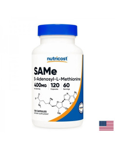 Срещу стрес и безсъние SAM-e Аденозилметионин 200 mg х 120 капсули