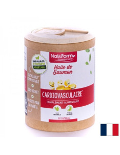 Когнитивна и сърдечна функция Рибено масло от сьомга 60 капсули