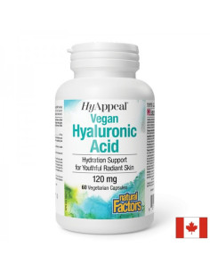 Красива кожа - здрави стави Хиалуронова киселина HyAppeal (веган) 120 mg х 60 V капсули