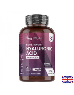 Коса, кожа, нокти Хиалуронова киселина 600 mg х 120 капсули