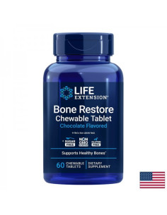 Формула за Кости Bone Restore 60 дъвчащи таблетки, с вкус на шоколад