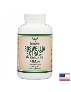 Босвелия – при възпаление и болка 1000 mg, 240 капсули за 4 месеца прием