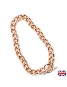 Лека медна гривна тип верижка При болки в ставите размер М, 19 см