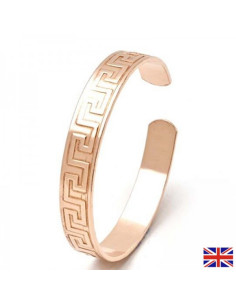 Медна гривна с гръцки мотиви 3/8 При болки в ставите размер M/L