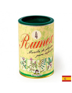 При задръжка на течности, отоци и подуване Rumex 4 Билкова смес, 70 гр. 2