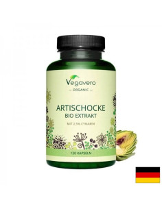 Artischocke Bio Extrakt БИО Артишок екстракт 120 капсули, 100- Vegan