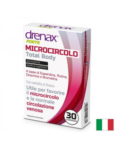 Формула за добро кръвообращение Дренакс - Drenax Forte с бодлив залист и хесперидин 30 таблетки