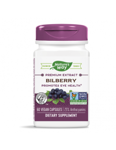 Черна боровинка за здрави очи Премиум екстракт 60 капсули 2