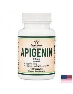 Апигенин – при безсъние и нервност Антиоксидант 50 mg, 120 капсули за 4 месеца прием
