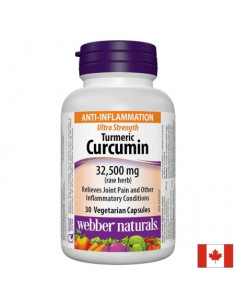 Turmeric Curcumin Ultra Strength Куркума и черен пипер 32 500 mg, 30 капсули