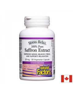 Стрес и депресия Шафран (стандартизиран екстракт) 28 mg х 30 V капсули