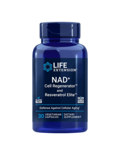 Никотинамид рибозид и ресвератрол - клетъчно здраве Optimized NAD+ Cell Regenerator and Resveratrol 30 капсули 2