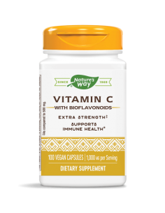 Високодозиран витамин С (1000 mg) - биофлавоноиди Антиоксидант и имуностимулатор 100 капсули за тримесечен прием 2