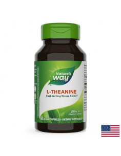 Л-Теанин Контрол на стреса, фокус и добър сън 60 капсули