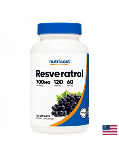 В подкрепа на сърцето и кръвоносните съдове Ресвератрол 120 капсули