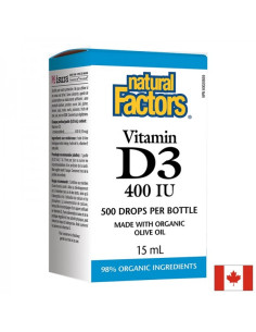 Витамин D3 Vitamin D3 400 IU x 15 ml/ 500 дози