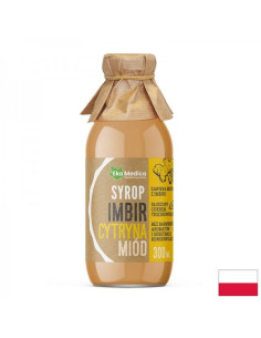 Джинджифилов сироп с пчелен мед и лимон Добро храносмилане и силен имунитет 300 ml, 15 или 30 дози