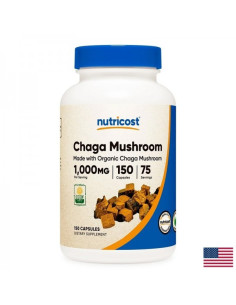 Имунитет и енергия Чага екстракт 500 mg 150 капсули