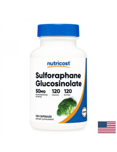 Антиоксидант за черния дроб, мозъка и имунитета Сулфорафан глюкозинолат 50 mg х 120 капсули