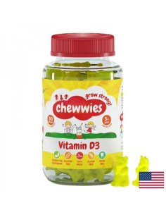 Витамин D3 - силен имунитет 30 желирани таблетки с вкус на лимон