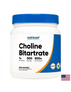 Мозъчна функция Холин битартрат (Витамин В4) 500 g прах