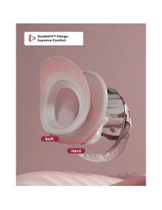 Двойна електрическа помпа за кърма Momcozy Mobile Style M6, Hands-free, Cozy Red 2