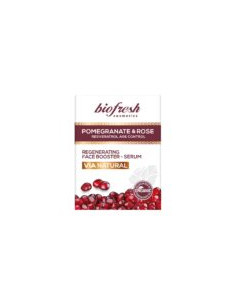 Регенериращ серум за лице VIA NATURAL POMEGRANATE AND ROSE 30 ml 2