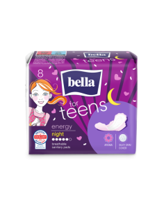 Дамски превръзки Bella for Teens Нощни, коприна, 8 бр.