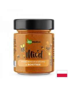 Многоцветен пчелен мед с екстракт от морски зърнастец 250 g