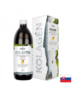 Хидролизиран морски колаген + витамин C За еластична кожа, здрави стави и силна коса 500 ml