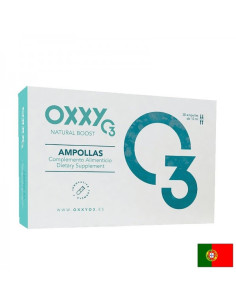 Oxxy O3 Озонирана антиоксиданта защита и клетъчна енергия 30 ампули за пиене